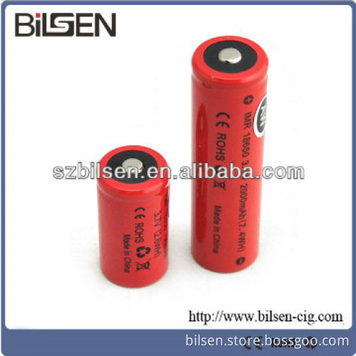 e cigarette 700mah 18350 2000mah 18650 e cig battery